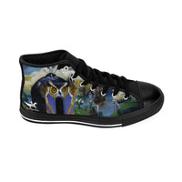nature VS Man - Men's High-top Sneakers