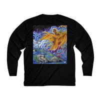 Buddha  - Men's Long Sleeve Moisture Absorbing Tee