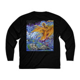 Buddha  - Men's Long Sleeve Moisture Absorbing Tee
