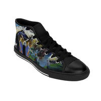 nature VS Man - Men's High-top Sneakers