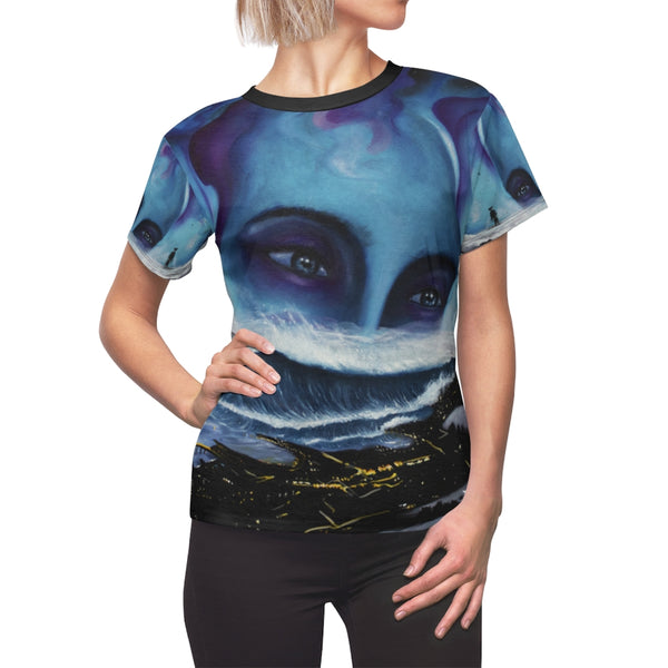 Midnight - Women's AOP Cut & Sew Tee