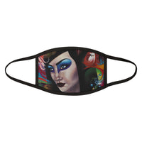 Calypso  -Mixed-Fabric Face Mask