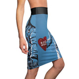 COVID-19 - Women's Pencil Skirt