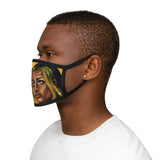 Dark they were with golden Eye -Mixed-Fabric Face Mask