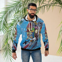 Port of Spain - AOP Unisex Pullover Hoodie
