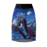 Dragon2 - Women's Pencil Skirt