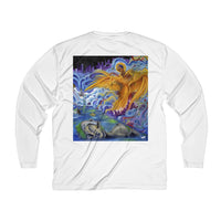 Buddha  - Men's Long Sleeve Moisture Absorbing Tee