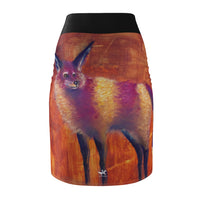 Beautiful Thief - Women's Pencil Skirt