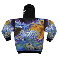 Buddha - AOP Unisex Zip Hoodie