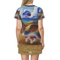 Sumeria - All Over Print T-Shirt Dress