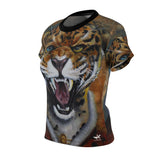 Predatory lending - Women's AOP Cut & Sew Tee