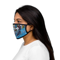 Port of Spain  -Mixed-Fabric Face Mask
