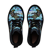 Enigmatic Portals - Men's Canvas Boots