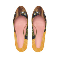 Dark they were with golden Eye - Women's Platform Heels
