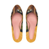 Dark they were with golden Eye - Women's Platform Heels