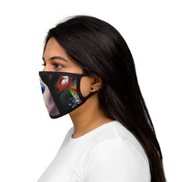 Calypso  -Mixed-Fabric Face Mask