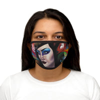 Calypso  -Mixed-Fabric Face Mask