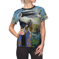Nature VS Man - Women's AOP Cut & Sew Tee
