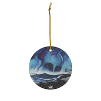 Midnight  Ceramic Ornaments
