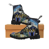 nature VS Man - Women's Canvas Boots