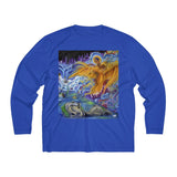 Buddha  - Men's Long Sleeve Moisture Absorbing Tee