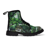 Enchanted Forest - Men's Canvas Boots