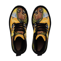 Dark they were with golden Eye - Women's Canvas Boots