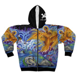 Buddha - AOP Unisex Zip Hoodie
