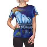 Alone - Women's AOP Cut & Sew Tee