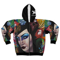 Calypso - AOP Unisex Zip Hoodie