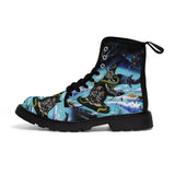 Enigmatic Portals - Men's Canvas Boots