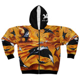 Set me free - AOP Unisex Zip Hoodie