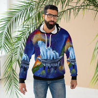 Alone - AOP Unisex Pullover Hoodie