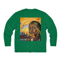 Dark they were with golden Eye - Men's Long Sleeve Moisture Absorbing Tee