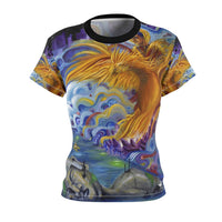 Buddha - Women's AOP Cut & Sew Tee