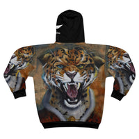 Predatory lending - AOP Unisex Zip Hoodie