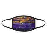Dimensions Within  -Mixed-Fabric Face Mask