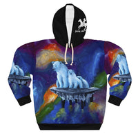 Alone - AOP Unisex Pullover Hoodie