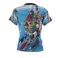 Port of Spain - Women's AOP Cut & Sew Tee