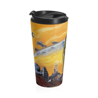 Dark they were with golden eye - Stainless Steel Travel Mug
