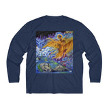 Buddha  - Men's Long Sleeve Moisture Absorbing Tee