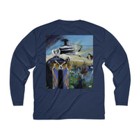 nature VS Man  - Men's Long Sleeve Moisture Absorbing Tee