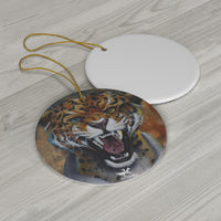 Predatory Lending  Round Ceramic Ornaments