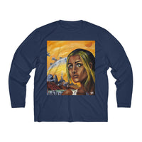 Dark they were with golden Eye - Men's Long Sleeve Moisture Absorbing Tee