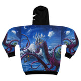 Dragon2 - AOP Unisex Zip Hoodie