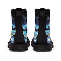 Enigmatic Portals - Men's Canvas Boots