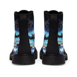 Enigmatic Portals - Men's Canvas Boots