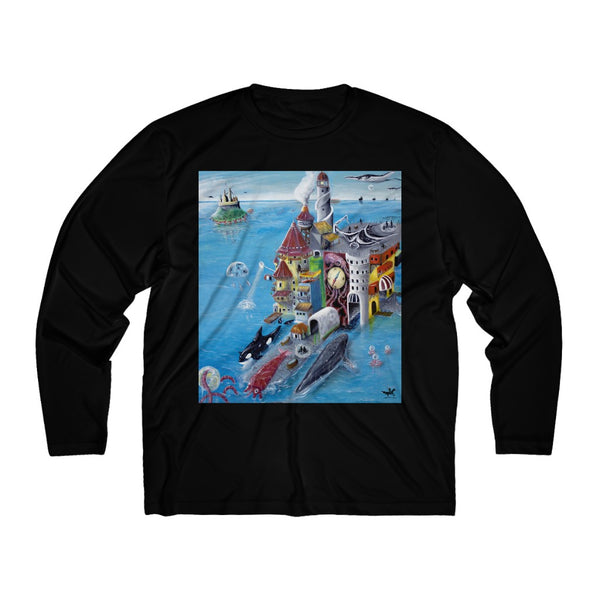 Port of Spain  - Men's Long Sleeve Moisture Absorbing Tee