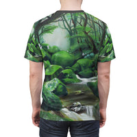 Enchanted Forest - Unisex AOP Cut & Sew Tee
