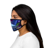 Alone -Mixed-Fabric Face Mask